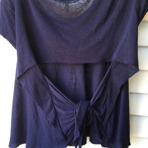 Free People Open Back Top